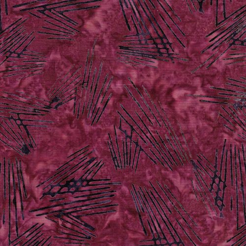 Island Batik: Lines-Pink Sangria