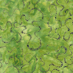 Island Batik: Stipple- Green Lemongrass