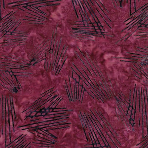 Island Batik: Lines-Pink Sangria