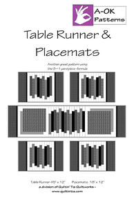 Table Runner & Placements - a 5 yard pattern